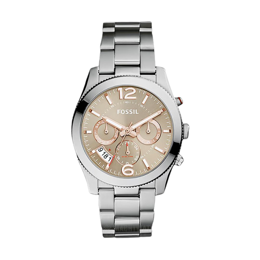 Fossil ES4146 Perfect Boyfriend Taupe Dial Ladies Watch