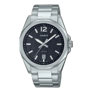 Casio Enticer MTP-E725D-1AV Black Dial Men’s Watch