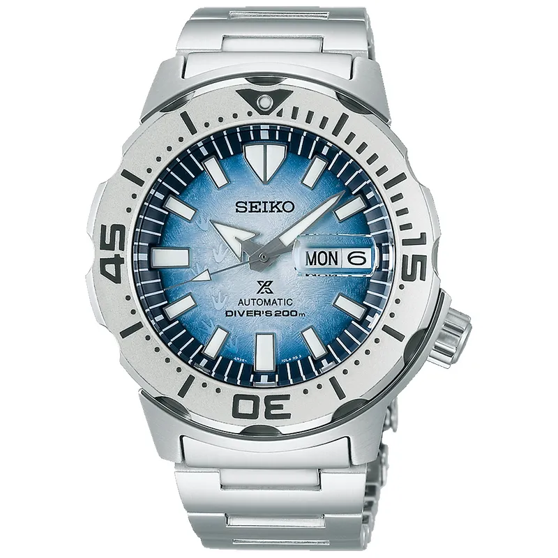 SEIKO PROSPEX SRPG57K1 MONSTER SAVE THE OCEAN AUTOMATIC DIVER MENS WATCH