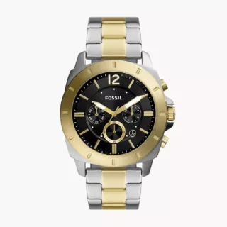 Fossil BQ2815 Privateer Chronograph Two-Tone Stainless Steel Mens Watch