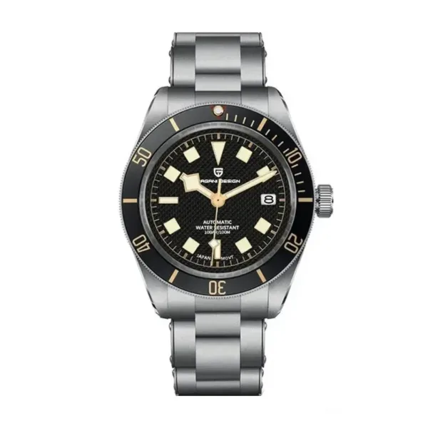 Pagani Design PD-1668 Black Bay Black Bazel Men’s Watch