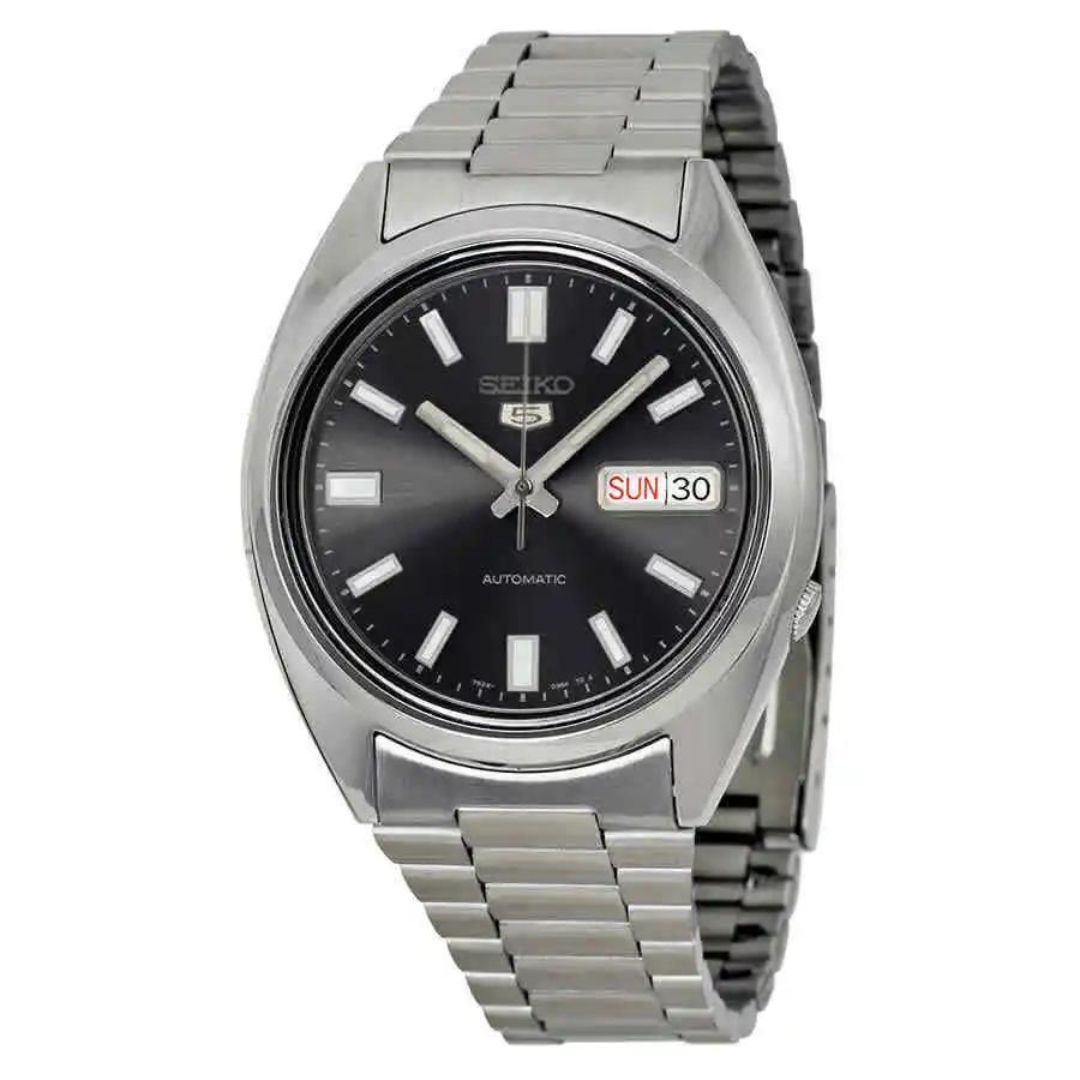 Seiko 5 SNXS79K1 Automatic Black Dial Stainless Steel Men's Watch