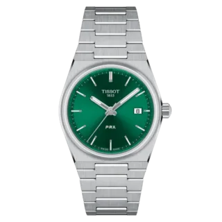 Tissot PRX Green Quartz T137.210.11.081.00 Womens Watch