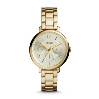 Fossil ES3667 Jacqueline Rose Gold Dial Stainless Steel Ladies Watch