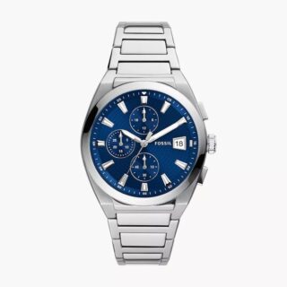 Fossil FS5795 Everett Chronograph Stainless Steel Mens Watch