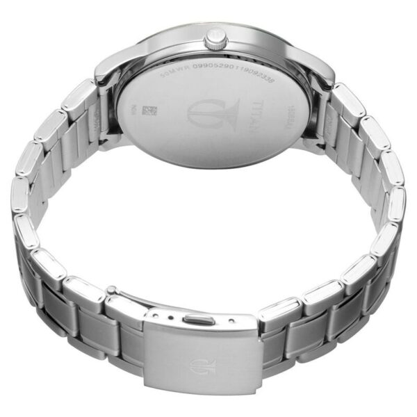 Titan 1806SM01 White Dial Analog Quartz Men's Watch