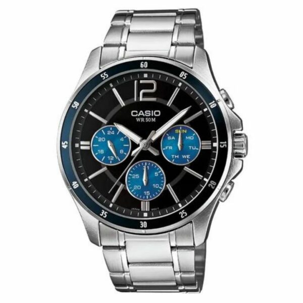 Casio Enticer MTP-1374D-2AVDF Chronograph Analog Men's Watch