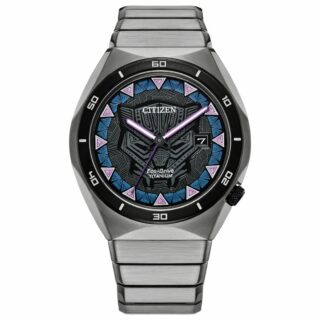 Citizen AW1668-50W Black Panther Quartz Men's Watch