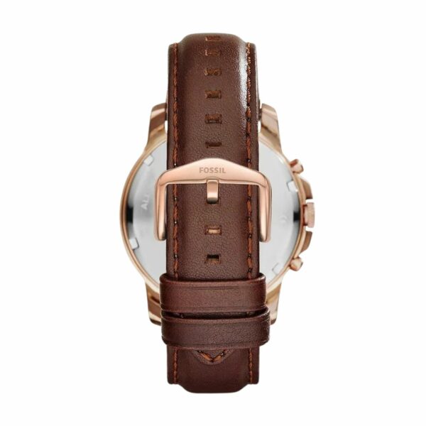 Fossil FS4991 Grant Analog Brown Leather Men’s Watch